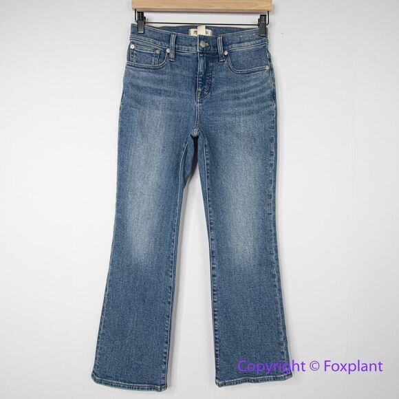 New! Madewell mid‎ rise kick out jeans, size 26 - Picture 1 of 12